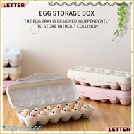 LETTER1 Egg Storage Tray Space Saver 12/18 Grids ShockProof Organizer