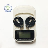 XTKH LIR2032 Rechargeable Button Lithium Battery Set 3V Bluetooth Electronic Weight Scale Remote Con