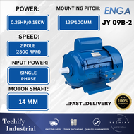 ENGA JY Motor 0.25HP-1HP(0.18KW-0.75KW) Single Phase Motor JY B3 Foot Mounting Motor Electric Motor 