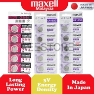 (Original) CR 1616 / CR 1620 / CR1632 Maxell Lithium Battery Coin Cell ( 1pc / 5pcs )