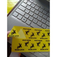 Chrome Cutting Stickers for Fall Risk