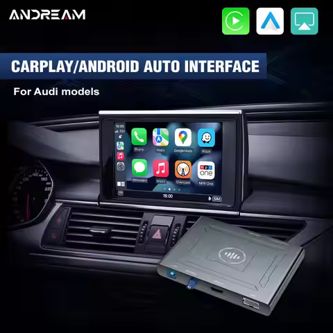 Andream Wireless CarPlay Android Auto for Audi Q3 Q5 Q7 A1A2 A3 A4 A5 A6 A7 A8 S5 S7 Featuring 3G/3G