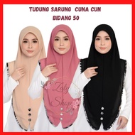 Tudung Sarung Bawal Cuna Cun Tudung Heavy Chiffon Bidang 50 Tudung Bawal Chiffon Cuna Cun Tudung Sar