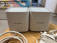 D-Link AX1500 Mesh Wi-Fi 6 路由器 (2件裝)