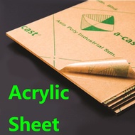 Transparent Acrylic Sheet A6 / A5 /A4 / A3 Clear Acrylic