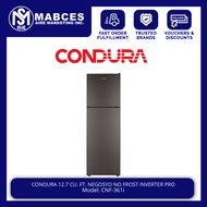 Condura 12.7 cu.ft. Negosyo Pro No Frost Inverter Two Door Refrigerator CNF-361i