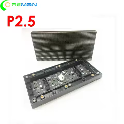 Low price hd p2.5 full color indoor led panel , rgb led dot matrix 32*64 80*160mm p2.5 hub75 16S