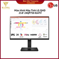 Màn Hình Máy Tính LG QHD 23.8 IPS AMD FreeSync HDR10 sRGB 99% Daisy Chain và USB Type-C 24QP750-B -