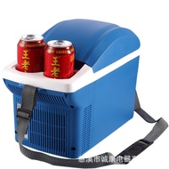 12V Mini Dual-use Refrigerator8L Car Mini Fridge Somate Refrigerator Box Car Home Fridge Small Porta