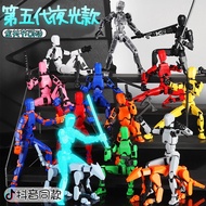 lucky 13 action figure t13 action figure Transforming Toys Multi-Joint Action Figure 3d Transforming