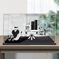 Transparent Acrylic Display Box For LEGO 21317 Disney Willie Steamboat Mickey Steamboat Storage Case