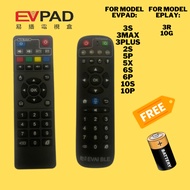 EVPAD / EPLAY ORIGINAL Remote Control for EVpad 3S /3Max / 3plus / 2S / Pro+/ 5S / 5P / 5MAX / 5X / 