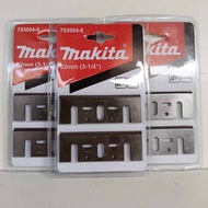 Makita 793004-6 Mata Ketam 82mm 3-1/4 Inch High Speed Steel HSS Planer Blade Pisau Serut Kayu Tajam 
