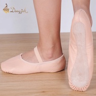 【Love ballet】ผ้าใบรองเท้าแตะแบนสีขาวสีชมพูสีขาวสีดำซัลซ่ารองเท้าบัลเล่ต์สำหรับเด็กผู้หญิงเด็กผู้หญิงโยคะยิมตามซม. ที่จะซื้อ