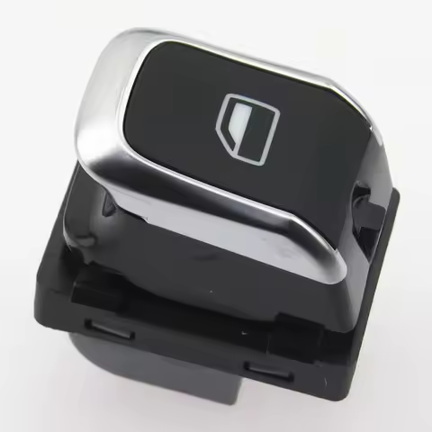 SCJYRXS Chrome Passenger Electric Side Window Regulator Switch Button 4GD959855 for Audi A6 S6 A7 A8