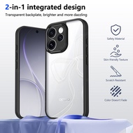 Transparent Silicone Case For Oppo Reno 15 Reno15 Pro F FS mini Max 15F 15C 15FS Reno15F PC Back TPU
