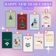 ** Minimum Order Of 50 Cards Happy New Year Card/Size 5.5x9cm Ai.aoon.scent