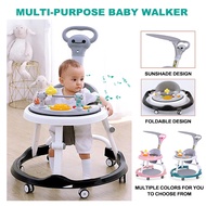 Suitable for 4 Months Baby SABaby Walker Foldable with Music and Handle with Foot Pad