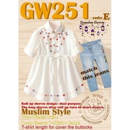 GW251E SET MUSLIM IMPORT children's clothing SET