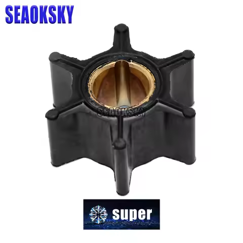 Water Pump Impeller for OMC Johnson Evinrude BRP 8HP 9.9HP 15HP Boat Engine 386084 18-3050 9-45201 5