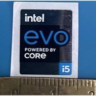 Sticker logo Sticker intel Core i5 evo 11/12th gen original small size