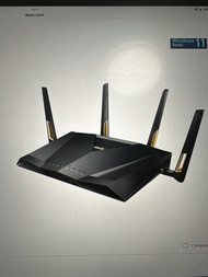 Asus RT-AX88U router, WiFi 6, 802.11ax
