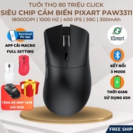 PAW3311 Attack Shark R1 Chip Bluetooth Wireless Mouse 18000DPI 3 Modes With Macro Adjustment App Rec