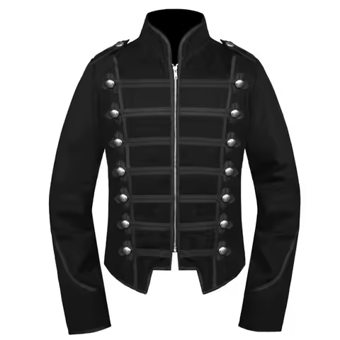 My Chemical Romance Black Parade Jacket Rock Emo Band Military Style Jacket Cosplay Costume