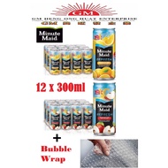 Minute Maid Refresh Orange / Apple Can 300ml x 12