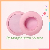 Ốp tai nghe Dareu EH722 màu hồng