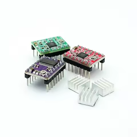 Reprap Stepper Driver A4988 DRV8825 Stepper Motor Driver Module +Heat Sink