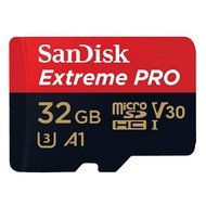 SanDisk 32GB Extreme PRO microSDHC Card UHS-I C10 U3 100MB|s (SDSQXCG-032G-GN6MA) -