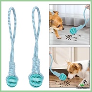 [ Rope and Toy Dog Toy Dog Tough Rope Toy Indoor Outdoor Tug of War Toy Rubber Ball for Small Medium Dog Training