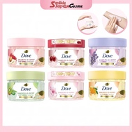 Dove Creamy Scrub Body Scrub Exfoliating Dark Spots Sakura & Musk / Cherry & Apricot Milk / Osmanthu