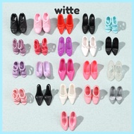 WITTE 1/6 Dolls Boot Foot Length 2.2cm Female 21 Styles High Heels Shoes