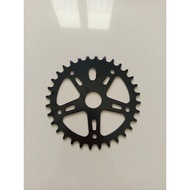 BMX Bike Gear Disc Direct Single Gear Crank S Middle 32T Crank Basikal