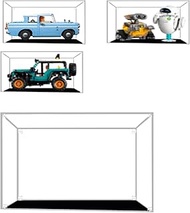 Acrylic Display Case for Lego 43279 (NOT Included The Model)