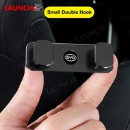 BYD Car Mounted Dual Hooks Hanger Front Row ABS Mini Car Dashboard Storage Adhesive Hooks Bag Handba