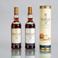 實力回收Macallan  麦卡伦 1981、1982、1983、1984、1985、1986（18年）单一麦芽威士忌