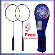 Badminton Racket With 2pcs Badminton Shuttlecocks CY