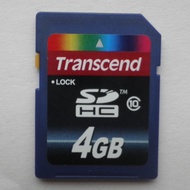 Transcend 4GB SDHC Memory card class 10