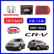 กรองอากาศ BMC Air filter สำหรับ Honda CR-V CRV G3 Gen3 2.0 2000 เบนซิน แทนของเดิม Made in Italy แท้ ฮอนด้า ซ๊อาร์วี 2.0