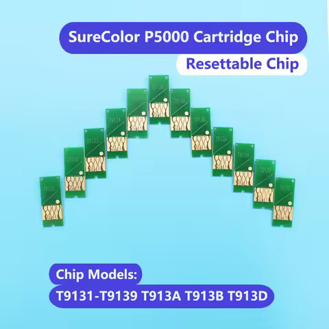 11 Colors T913 Replacement Ink Cartridge Chips for Epson SureColor P5000 SC-P5000 Printer
