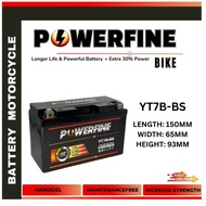 YT7B-BS YT7B YT7 GEL POWERFINE BATTERY DUCATI 900E NXC125 2004-2017 Suzuki DRZ400E 2005-2018 PANIGAL