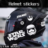 Motorcycle Helmet STRWARS Decal Visor Windshield Glass Sticker Racing Motorcycle Car Bike Accessorie