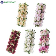 Stylish Simulation Flower Arrangement For Wedding Aisle And Event Path Decoration