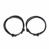 U-NIK rope bracelet contains 2 friendship bracelets Couple friendship bracelets MAKE U WISH