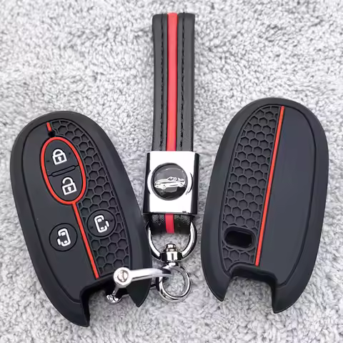 4 Buttons Car Key Case Fob for Suzuki Wagon R Every Hustler Palette Solio Alto Lapin Spacia Protecto
