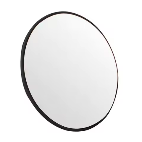 1pc Traffic Convex Mirror Adjustable Traffic Mirror 30/45cm Wide Angle Mirror Convex Round Street Mi