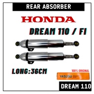 YASUSU REAR ABSORBER HONDA DREAM 110 FI EX5 110 FI SHOCK ASORBER MONOSHOCK BELAKANG STANDARD
